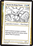 Narod, the Beige Flower [Mystery Booster 2 Playtest Cards] - Destination Retro