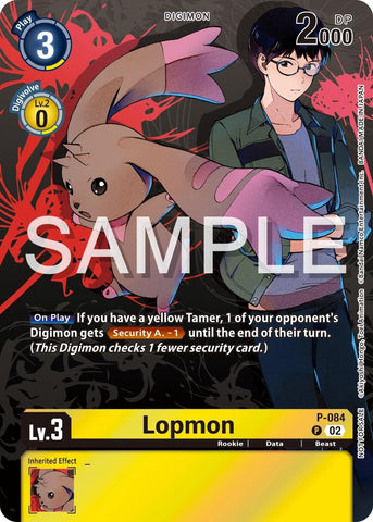 Lopmon [P-084] (Official Tournament Pack Vol.13) [Promotional Cards] - Destination Retro