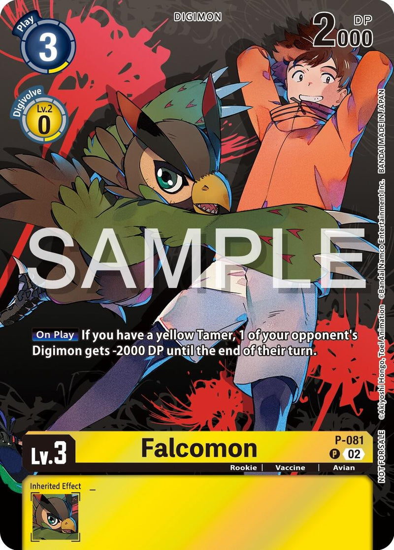 Falcomon [P-081] (Official Tournament Pack Vol.13) [Promotional Cards] - Destination Retro