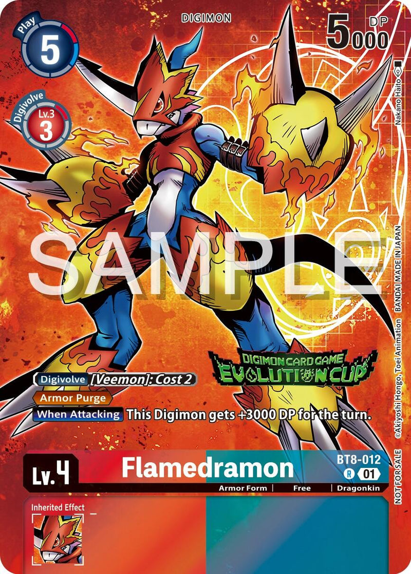 Flamedramon [BT8-012] (2024 Evolution Cup) [New Awakening Promos] - Destination Retro