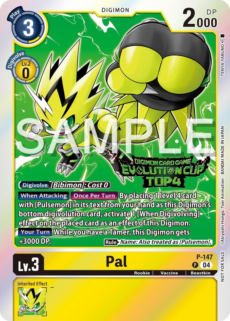 Pal [P-147] (2024 Evolution Cup Top 4) [Promotional Cards] - Destination Retro