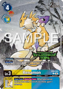 Renamon [EX4-024] (2024 Evolution Cup Top 4) [Alternative Being Booster Promos] - Destination Retro