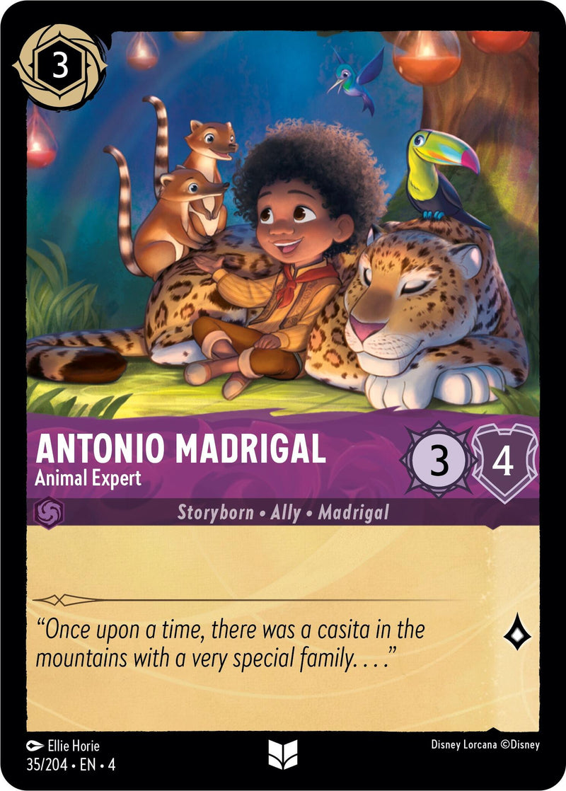 Antonio Madrigal - Animal Expert (35/204) [Ursula's Return] - Destination Retro