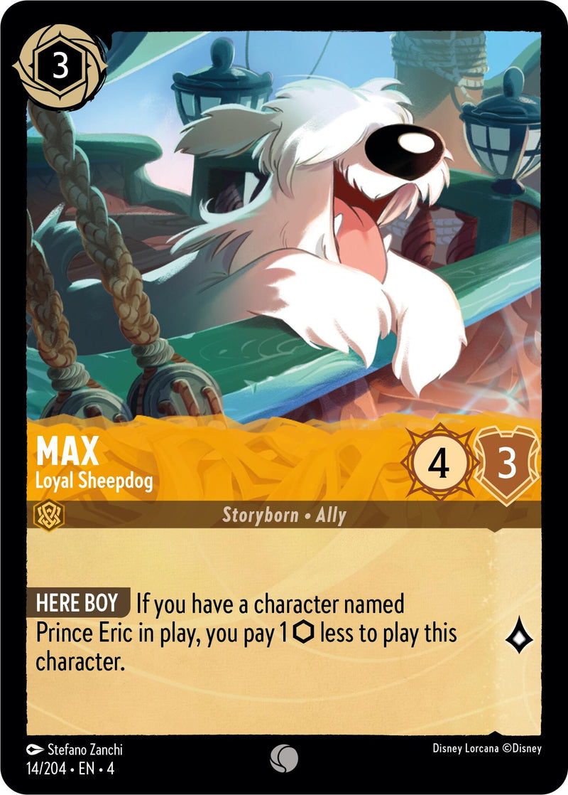 Max - Loyal Sheepdog (14/204) [Ursula's Return] - Destination Retro