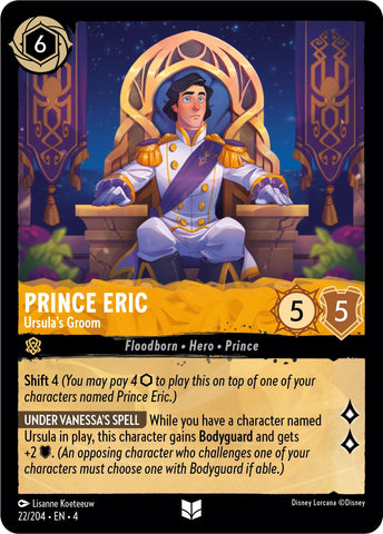 Prince Eric - Ursula's Groom (22/204) [Ursula's Return] - Destination Retro