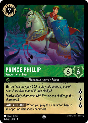 Prince Phillip - Vanquisher of Foes (87/204) [Ursula's Return] - Destination Retro