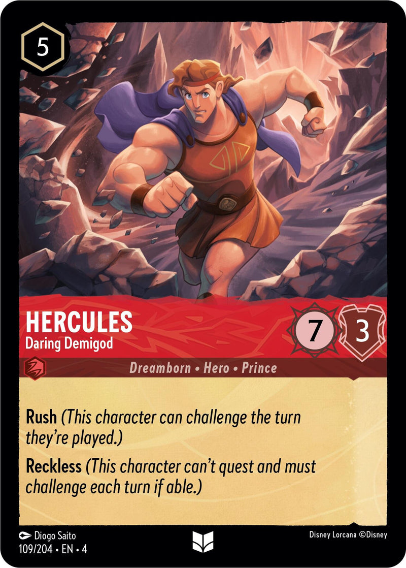 Hercules - Daring Demigod (109/204) [Ursula's Return] - Destination Retro