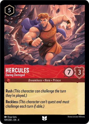Hercules - Daring Demigod (109/204) [Ursula's Return] - Destination Retro