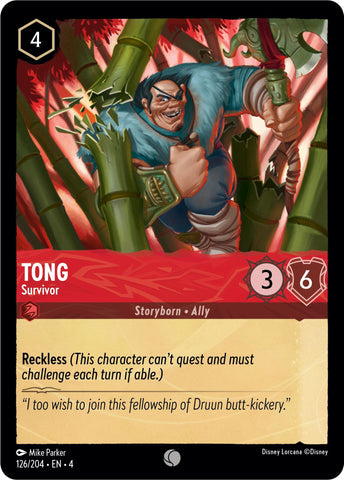 Tong - Survivor (126/204) [Ursula's Return] - Destination Retro