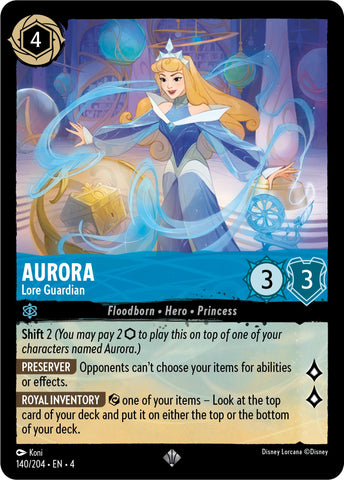 Aurora - Lore Guardian (140/204) [Ursula's Return] - Destination Retro