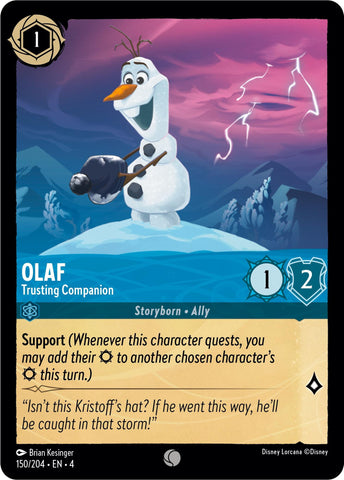 Olaf - Trusting Companion (150/204) [Ursula's Return] - Destination Retro