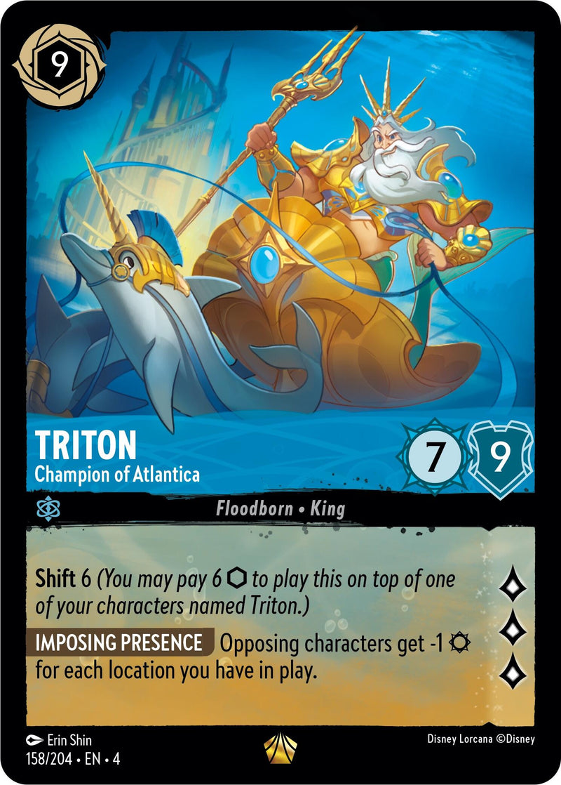 Triton - Champion of Atlantica (158/204) [Ursula's Return] - Destination Retro