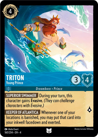 Triton - Young Prince (160/204) [Ursula's Return] - Destination Retro