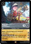 Piglet - Sturdy Swordsman (191/204) [Ursula's Return] - Destination Retro