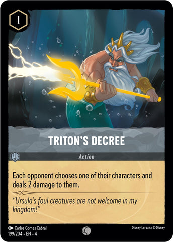 Triton's Decree (199/204) [Ursula's Return] - Destination Retro