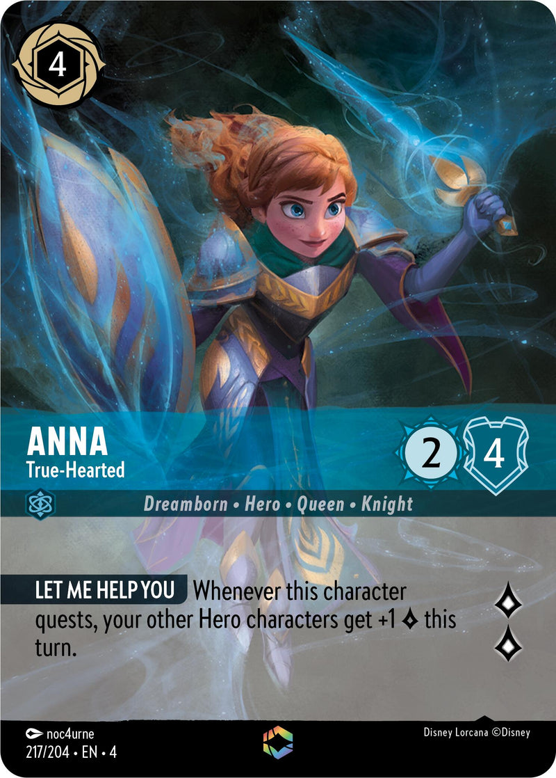 Anna - True-Hearted (Enchanted) (217/204) [Ursula's Return] - Destination Retro