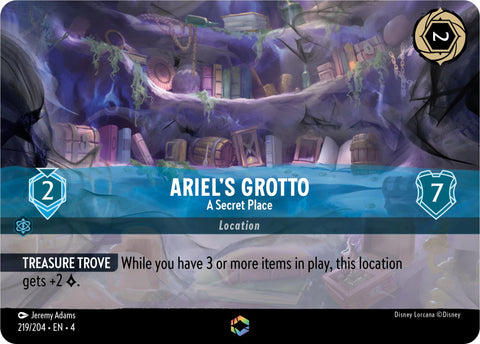 Ariel's Grotto - A Secret Place (Enchanted) (219/204) [Ursula's Return] - Destination Retro
