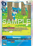 Veemon [P-117] (Beginning Observer Pre-Release) [Promotional Cards] - Destination Retro