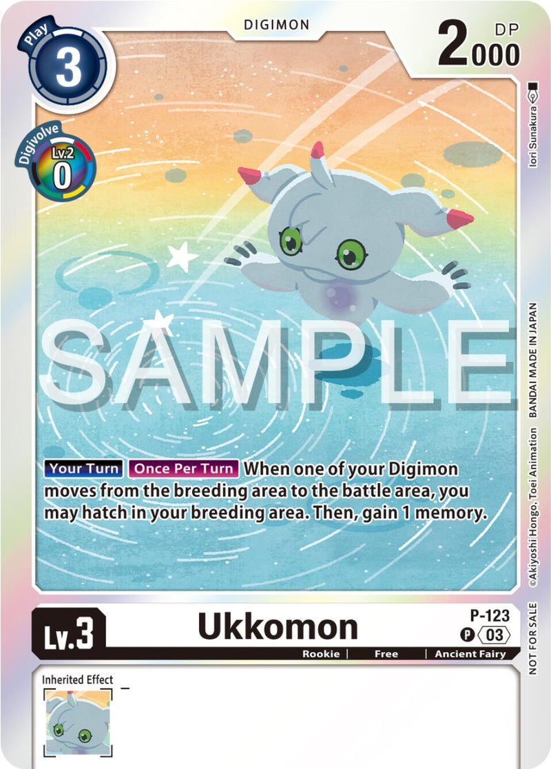 Ukkomon [P-123] (Beginning Observer Pre-Release Winner) [Promotional Cards] - Destination Retro