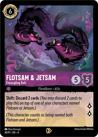 Flotsam & Jetsam - Entangling Eels (40) [Promo Cards] - Destination Retro