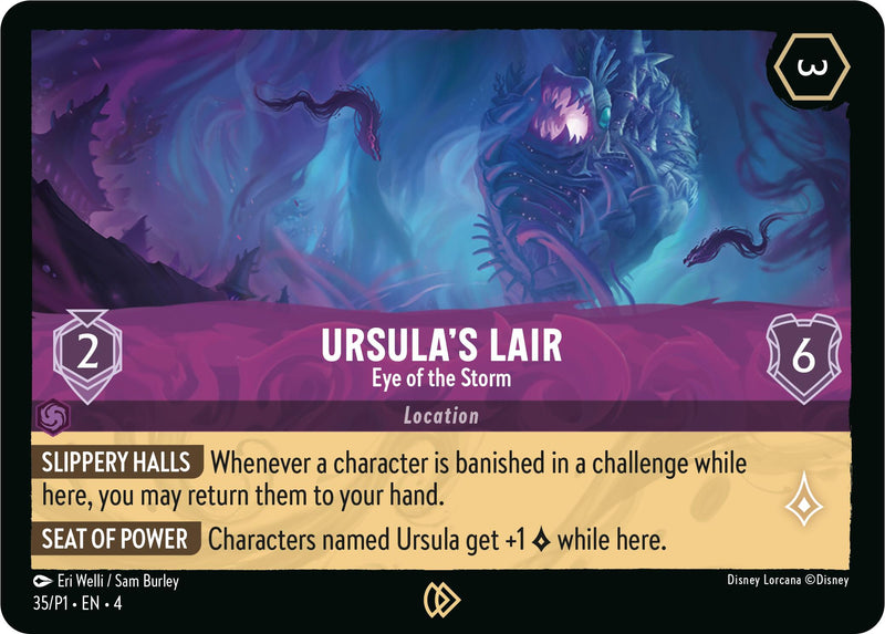 Ursula's Lair - Eye of the Storm (35) [Promo Cards] - Destination Retro