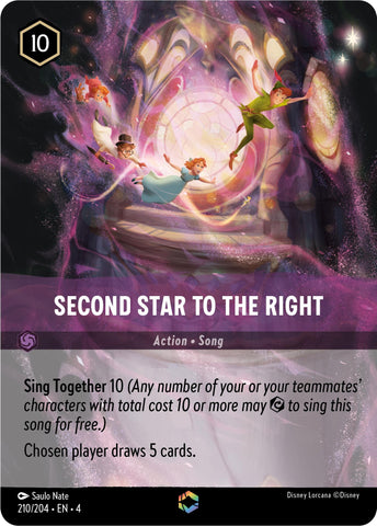 Second Star to the Right (Enchanted) (210/204) [Ursula's Return] - Destination Retro