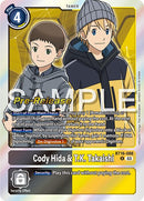 Cody Hida & T.K. Takaishi [BT16-088] [Beginning Observer Pre-Release Promos] - Destination Retro