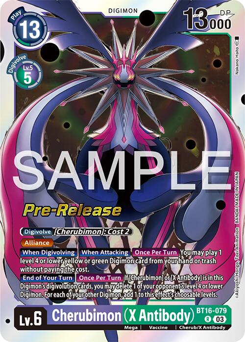 Cherubimon (X Antibody) [BT16-079] [Beginning Observer Pre-Release Promos] - Destination Retro