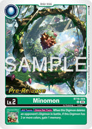 Minomon [BT16-004] [Beginning Observer Pre-Release Promos] - Destination Retro