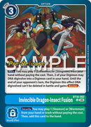 Invincible Dragon-Insect Fusion [BT16-092] [Beginning Observer Pre-Release Promos] - Destination Retro
