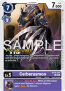 Cerberusmon [BT16-075] [Beginning Observer Pre-Release Promos] - Destination Retro