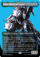 Omo, Queen of Vesuva (Borderless) (Ripple Foil) [Modern Horizons 3 Commander] - Destination Retro
