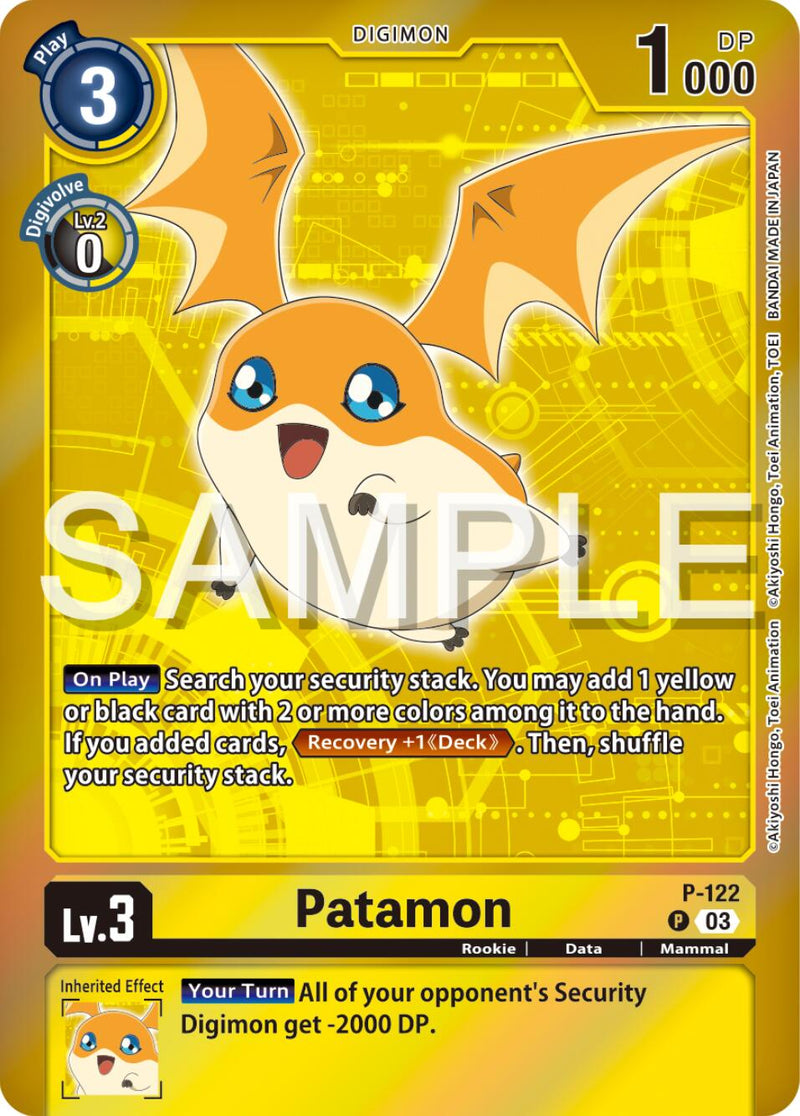 Patamon [P-122] (Digimon Adventure Box 2024) [Promotional Cards] - Destination Retro