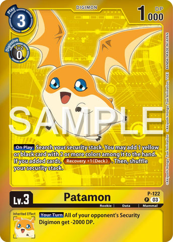 Patamon [P-122] (Digimon Adventure Box 2024) [Promotional Cards] - Destination Retro