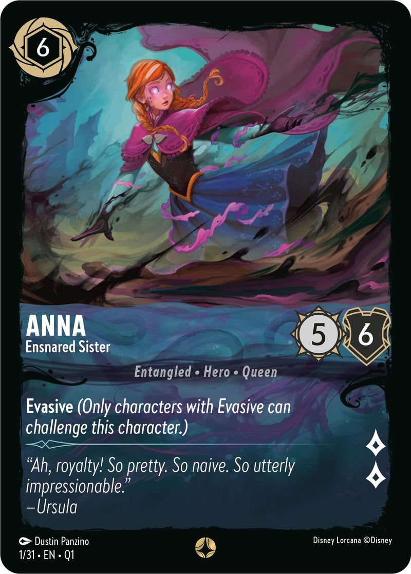 Anna - Ensnared Sister (1/31) [Illumineer's Quest: Deep Trouble] - Destination Retro