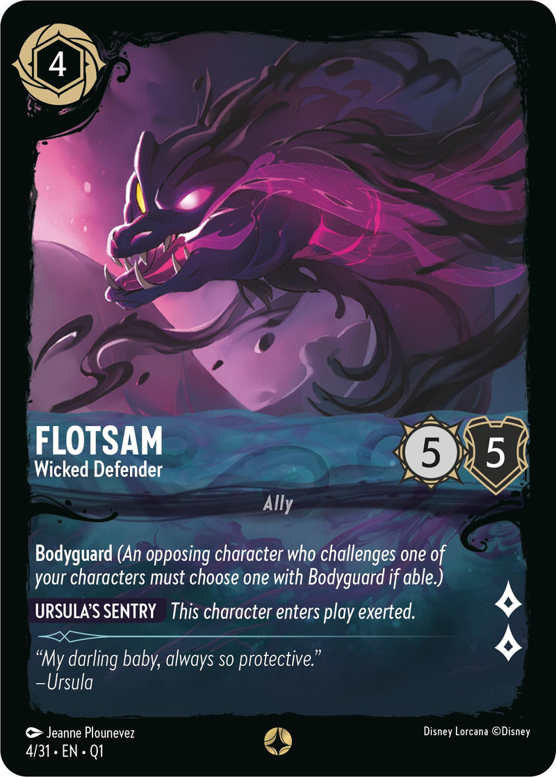 Flotsam - Wicked Defender (4/31) [Illumineer's Quest: Deep Trouble] - Destination Retro