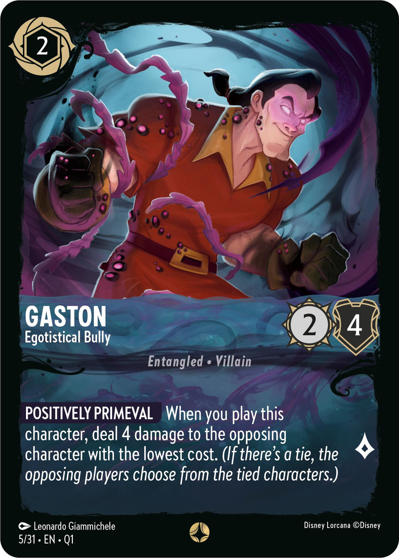 Gaston - Egotistical Bully (5/31) [Illumineer's Quest: Deep Trouble] - Destination Retro