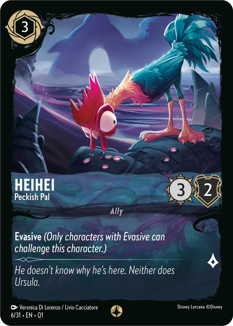 HeiHei - Peckish Pal (6/31) [Illumineer's Quest: Deep Trouble] - Destination Retro