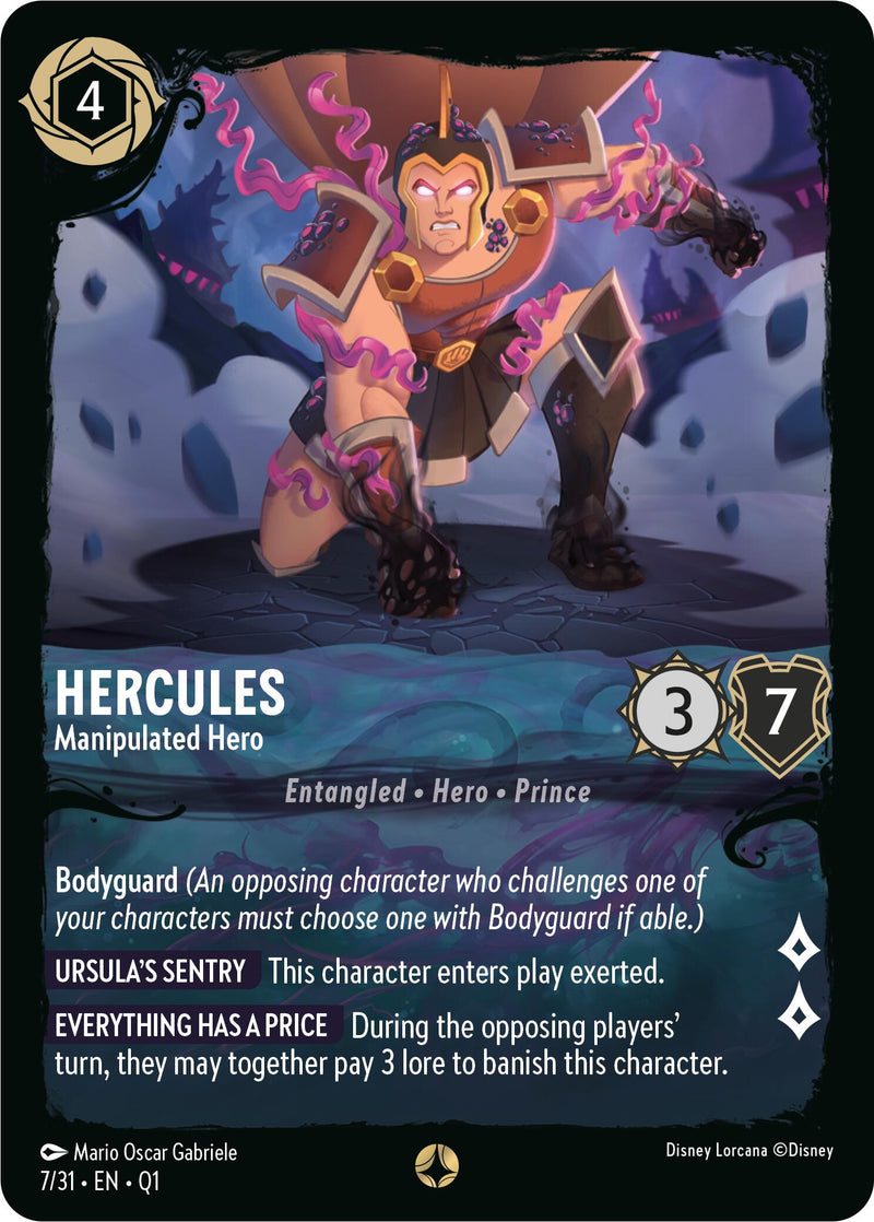 Hercules - Manipulated Hero (7/31) [Illumineer's Quest: Deep Trouble] - Destination Retro