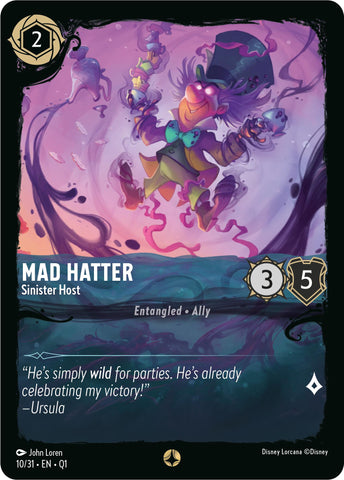 Mad Hatter - Sinister Host (10/31) [Illumineer's Quest: Deep Trouble] - Destination Retro