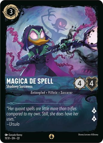 Magica De Spell - Shadowy Sorceress (11/31) [Illumineer's Quest: Deep Trouble] - Destination Retro