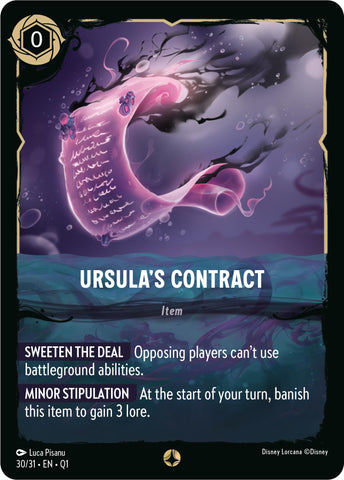 Ursula's Contract (30/31) [Illumineer's Quest: Deep Trouble] - Destination Retro