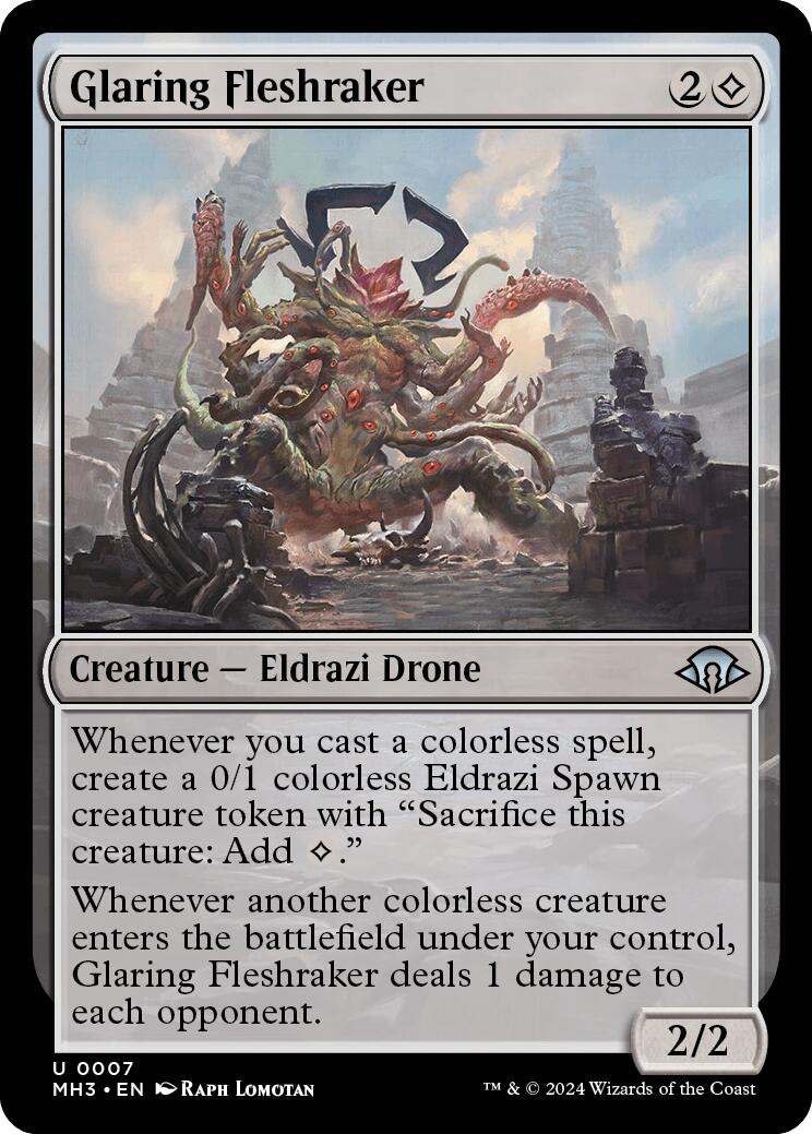Glaring Fleshraker [Modern Horizons 3] - Destination Retro