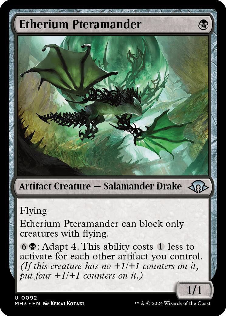 Etherium Pteramander [Modern Horizons 3] - Destination Retro