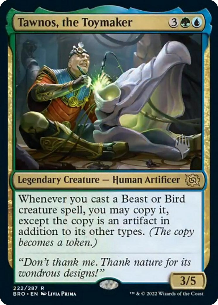 Tawnos, the Toymaker (Promo Pack) [The Brothers' War Promos] - Destination Retro