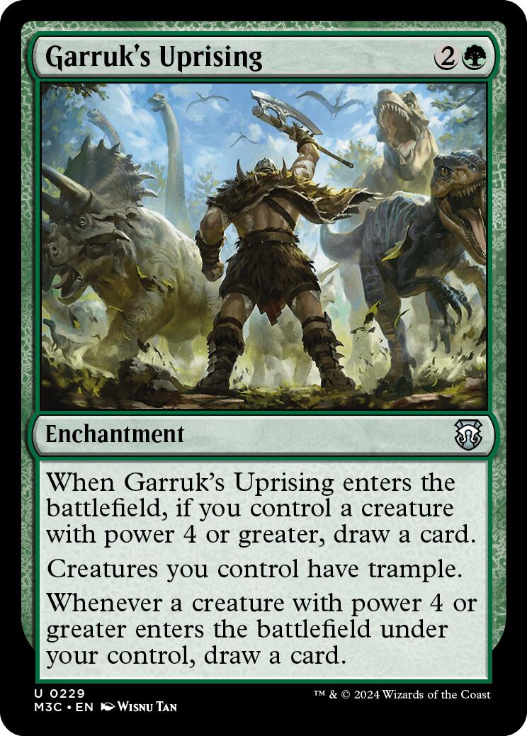 Garruk's Uprising [Modern Horizons 3 Commander] - Destination Retro