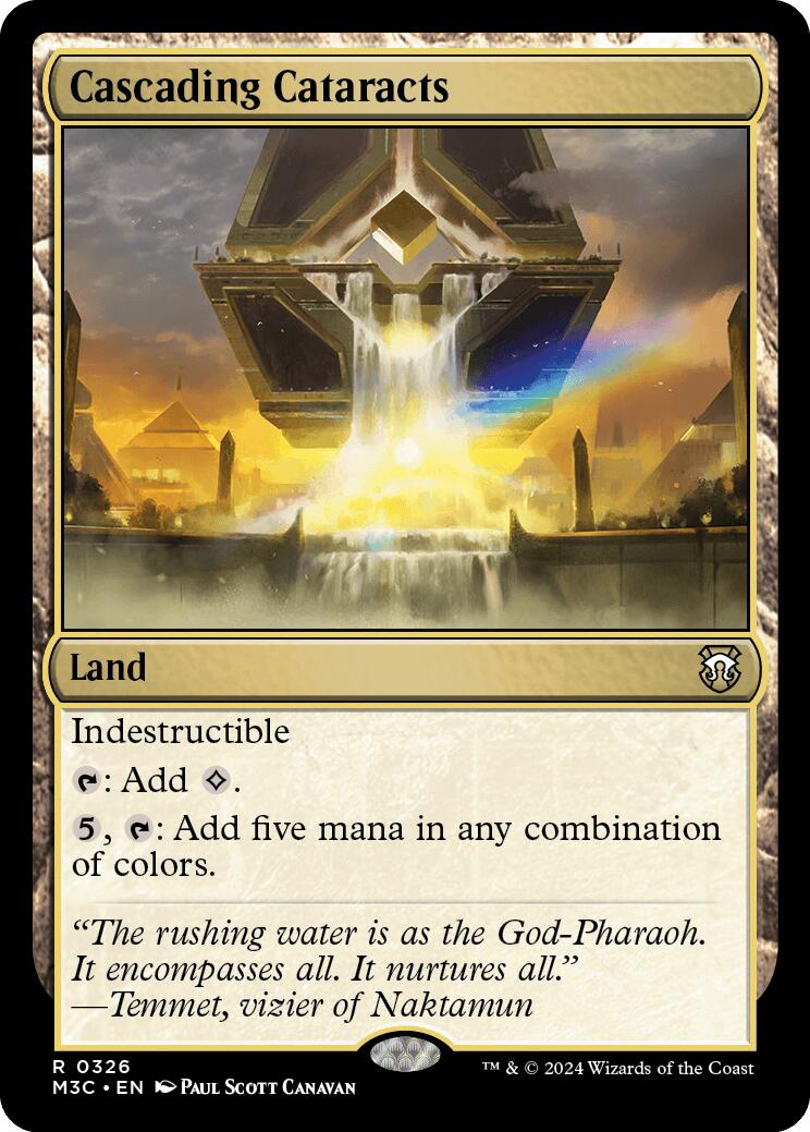 Cascading Cataracts [Modern Horizons 3 Commander] - Destination Retro
