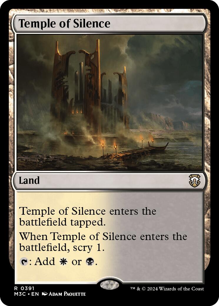 Temple of Silence [Modern Horizons 3 Commander] - Destination Retro