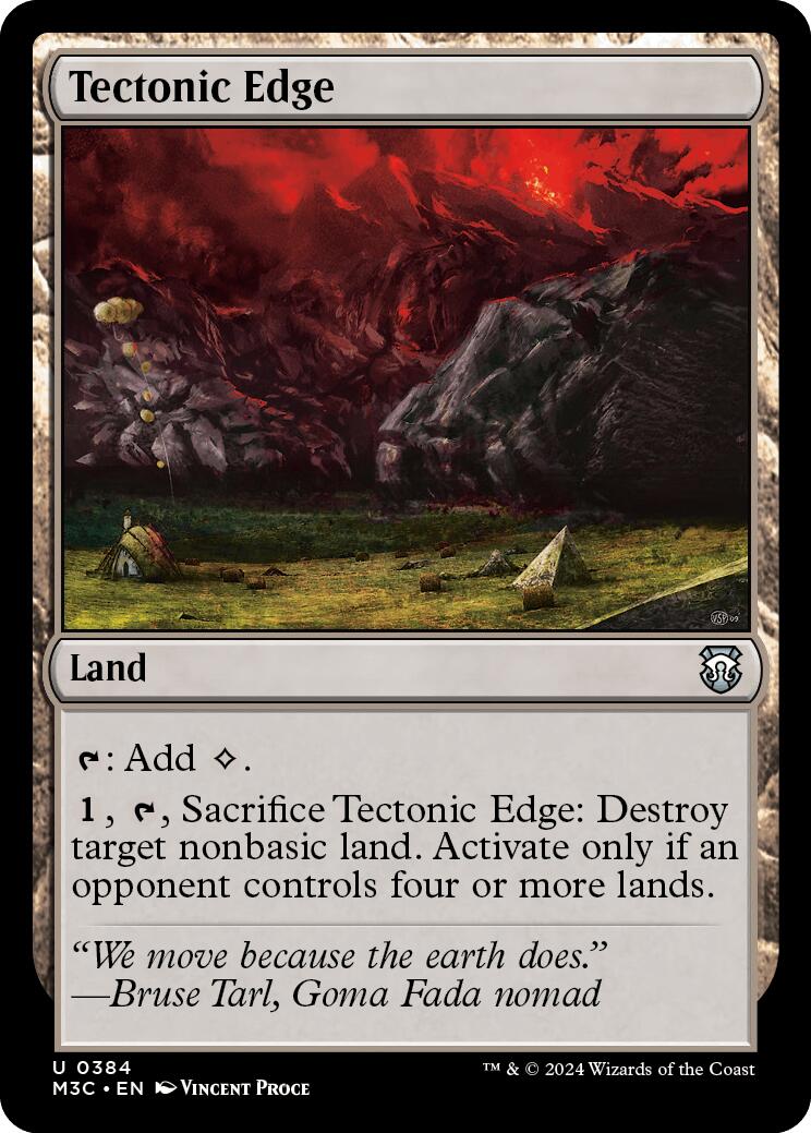 Tectonic Edge [Modern Horizons 3 Commander] - Destination Retro