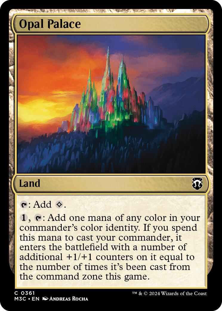 Opal Palace [Modern Horizons 3 Commander] - Destination Retro